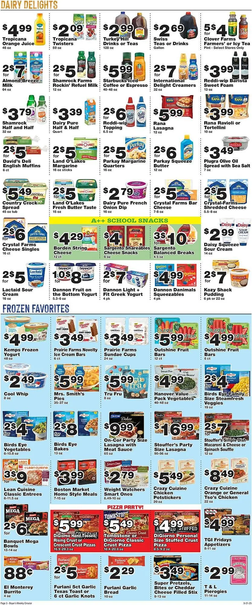 Weekly ad Boyer's Food Markets weekly ad from September 21 to September 27 2025 - Page 3