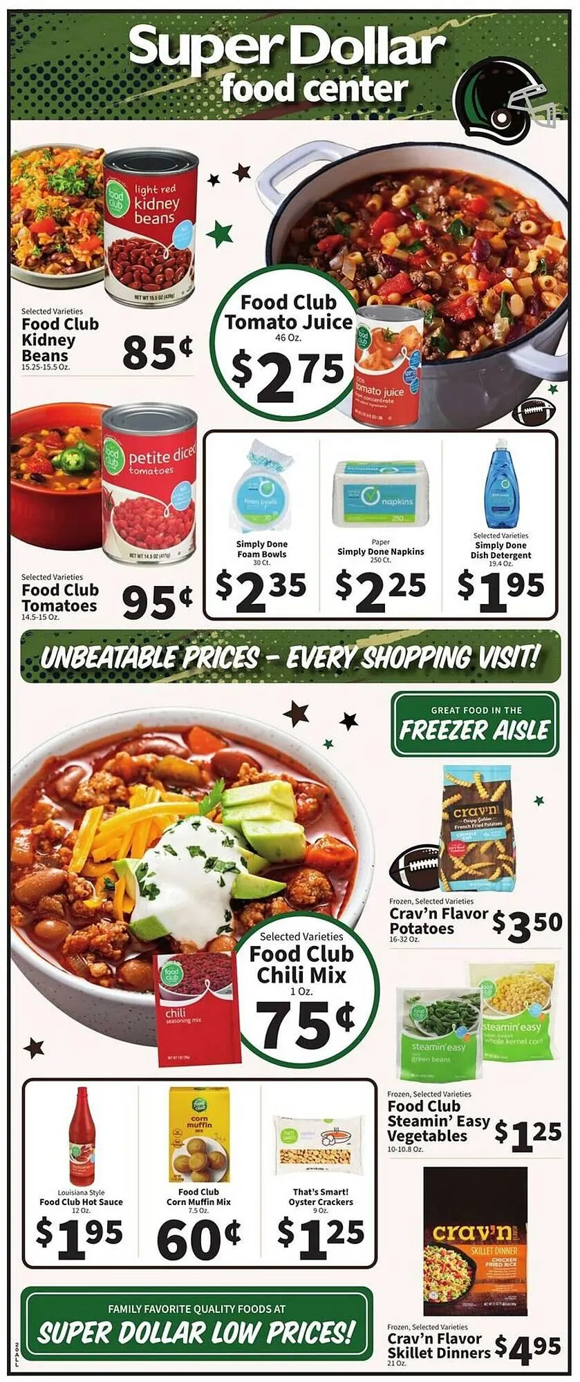 Weekly ad Super Dollar Food Center weekly ad from September 24 to September 30 2025 - Page 2