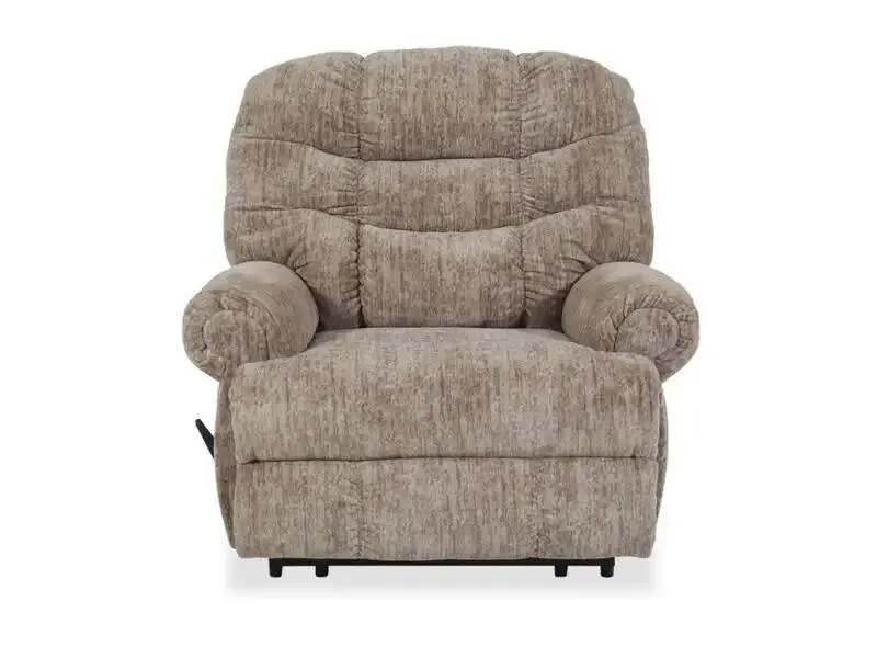 Movie Man Oversized Manual Recliner, Taupe