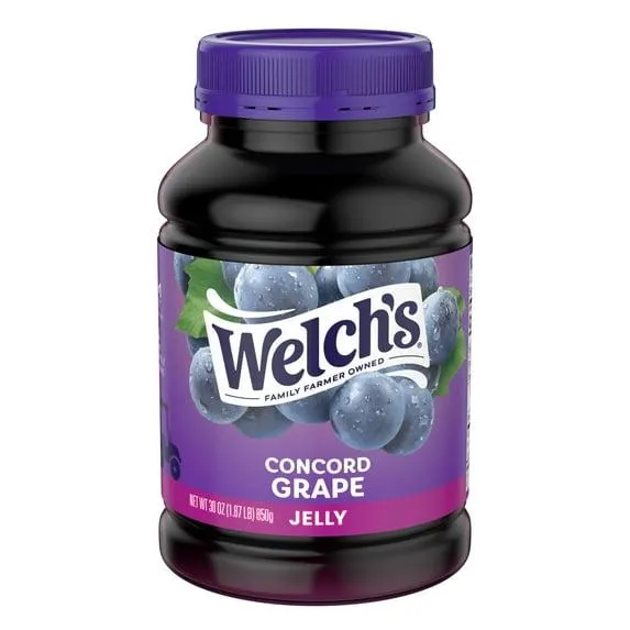 Welch's Concord Grape Jelly, 30 oz Jar