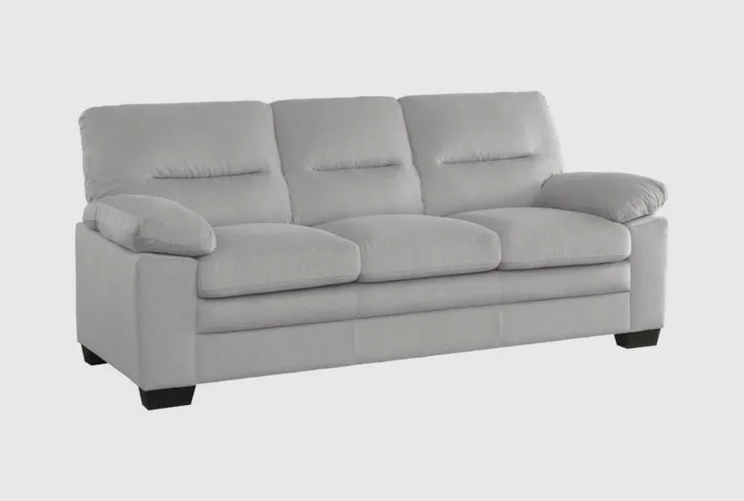 Putnam Grey Fabric 84" Sofa
