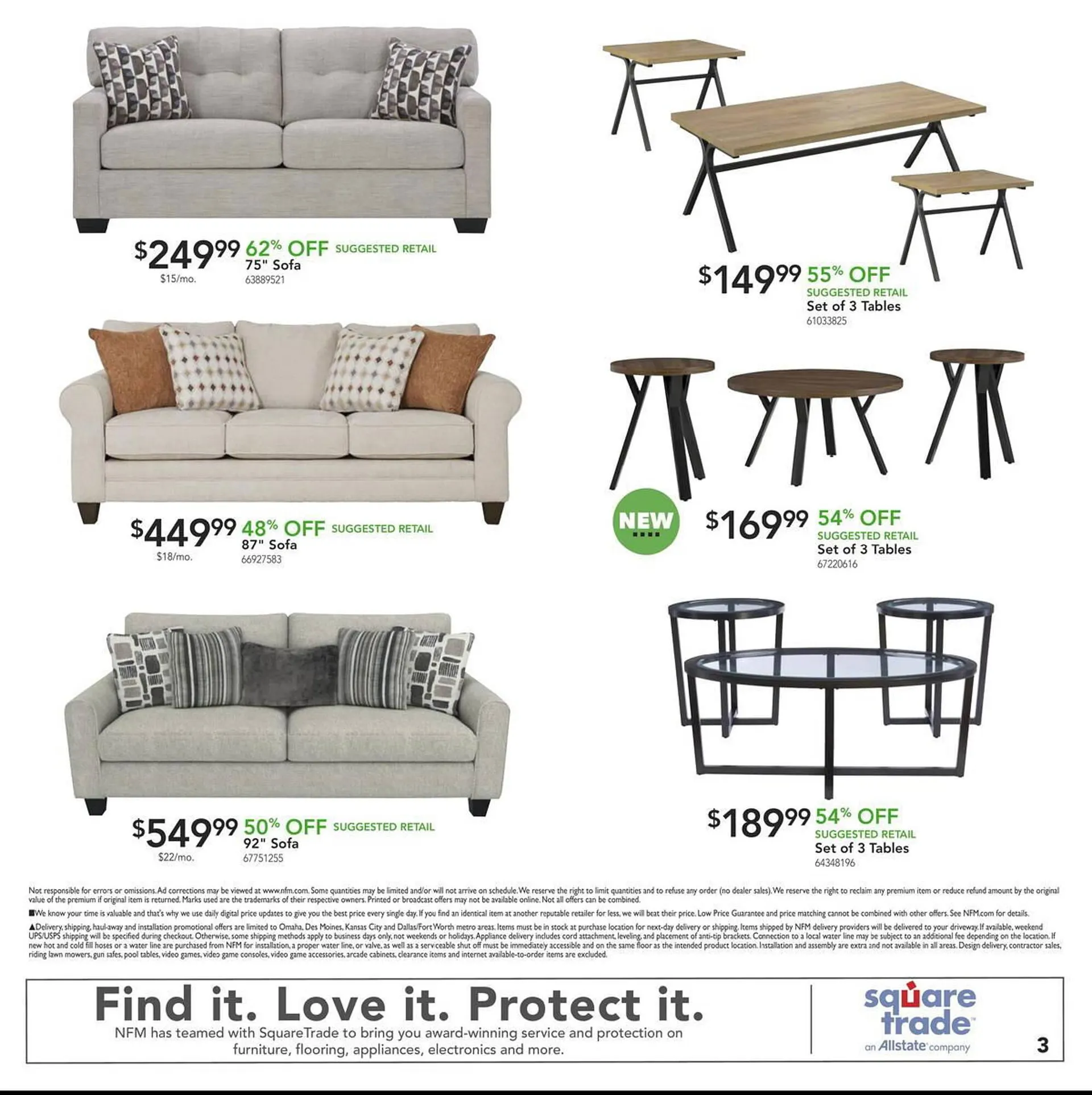 Weekly ad Nebraska Furniture Mart Weekly Ad from April 9 to April 15 2025 - Page 3