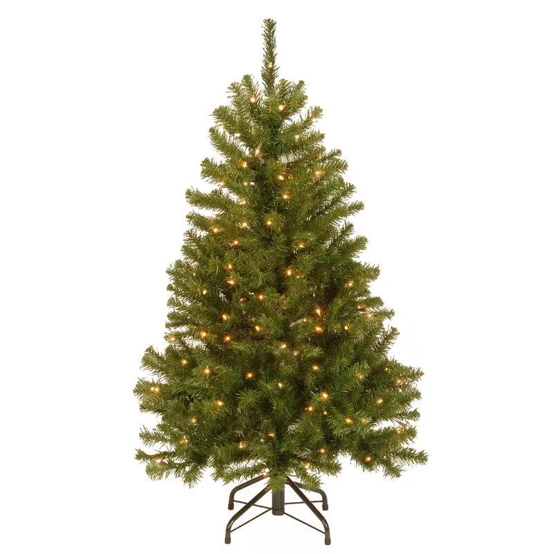 4.5 FT Norwood Fir Green Spruce Christmas Tree with Lights