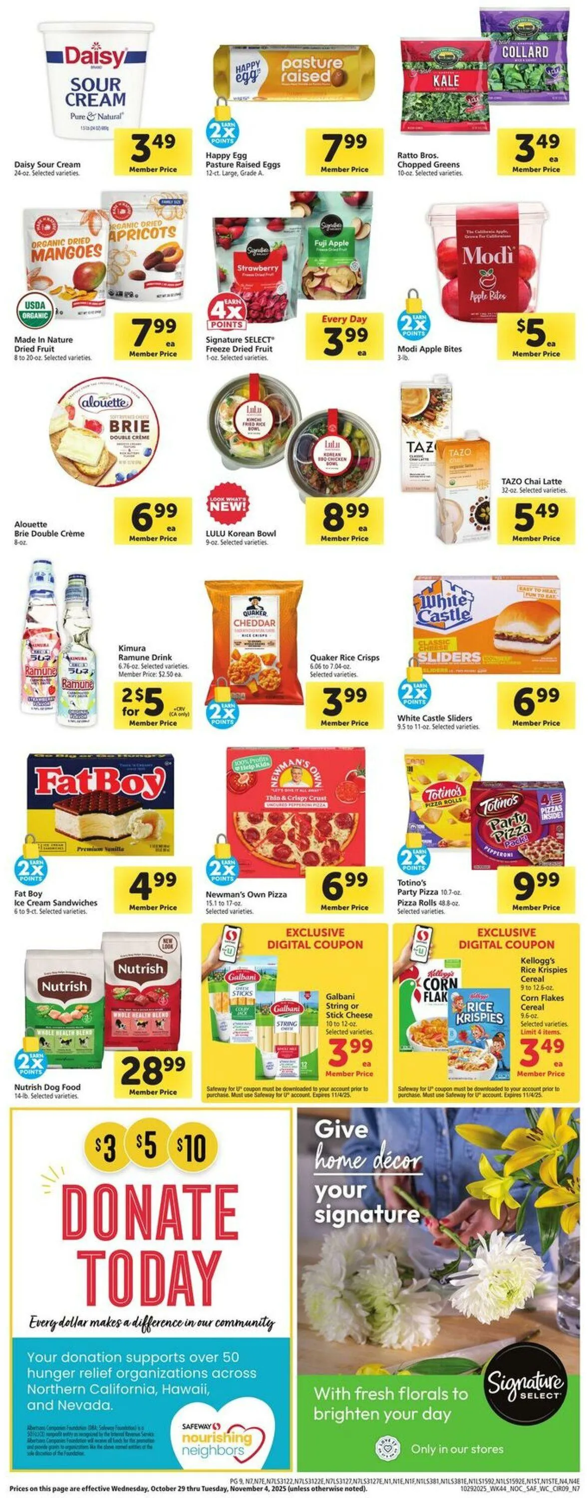 Weekly ad Safeway Current weekly ad from October 29 to November 4 2025 - Page 9