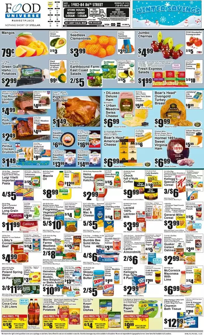 Weekly ad Great offer for bargain hunters from January 3 to January 9 2025 - Page 1