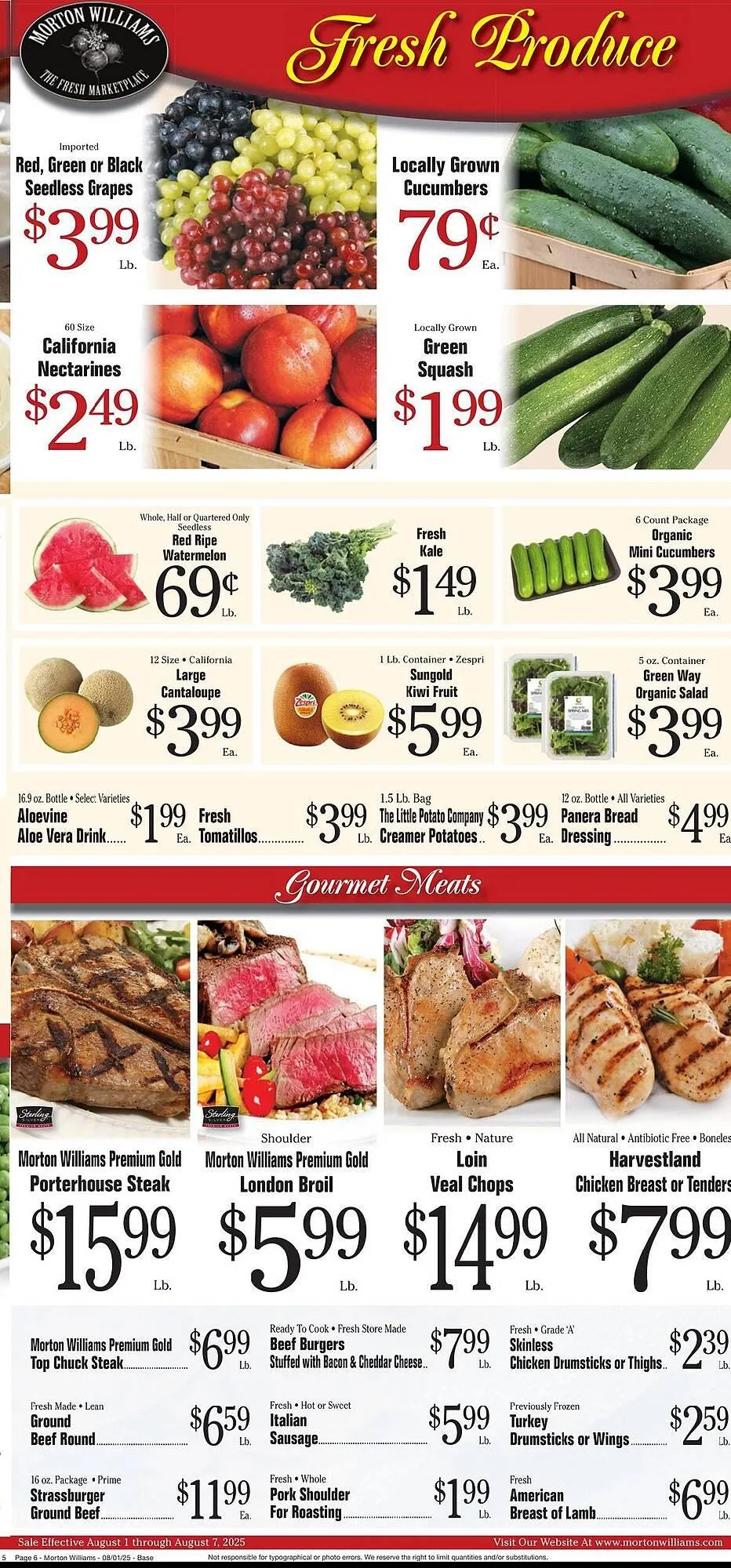 Weekly ad Morton Williams Weekly Ad from August 1 to August 7 2025 - Page 6
