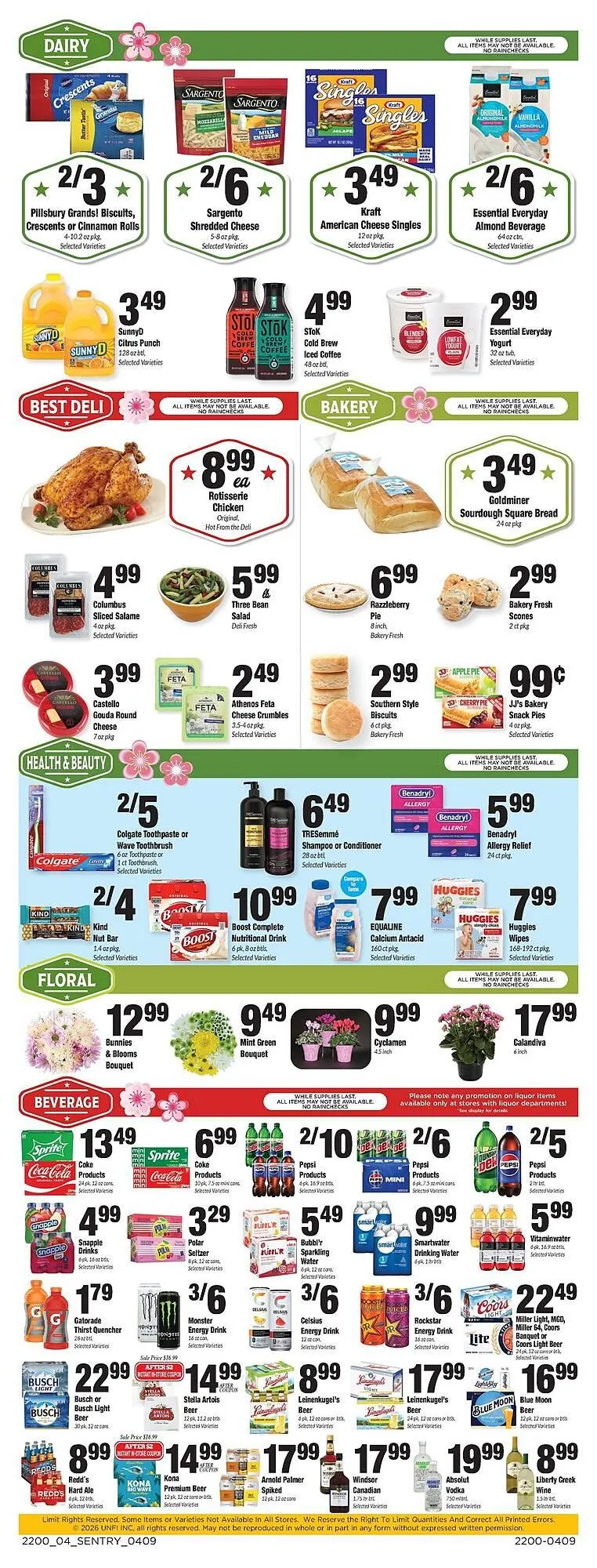 Weekly ad Sentry weekly ad from April 9 to April 15 2026 - Page 4