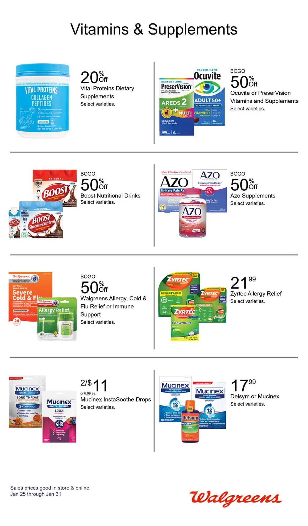 Weekly ad Walgreens weekly ad from January 25 to January 31 2026 - Page 12