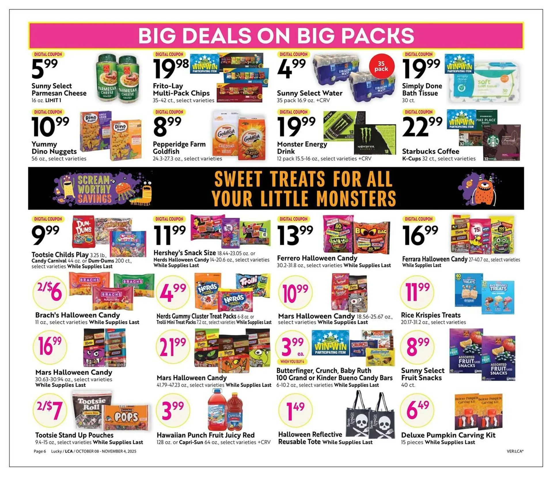 Weekly ad Lucky Supermarkets weekly ad from October 8 to November 4 2025 - Page 6