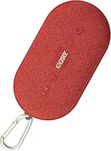 Coby Portable Bluetooth Speaker | IPX-5 Waterproof Wireless 12W Speakers | Loud HD Sound Quality | Rugged Outdoor Speaker for iPhone, Smartphone, Tablet, Laptop & iPad | with Suction Cup & Carabiner