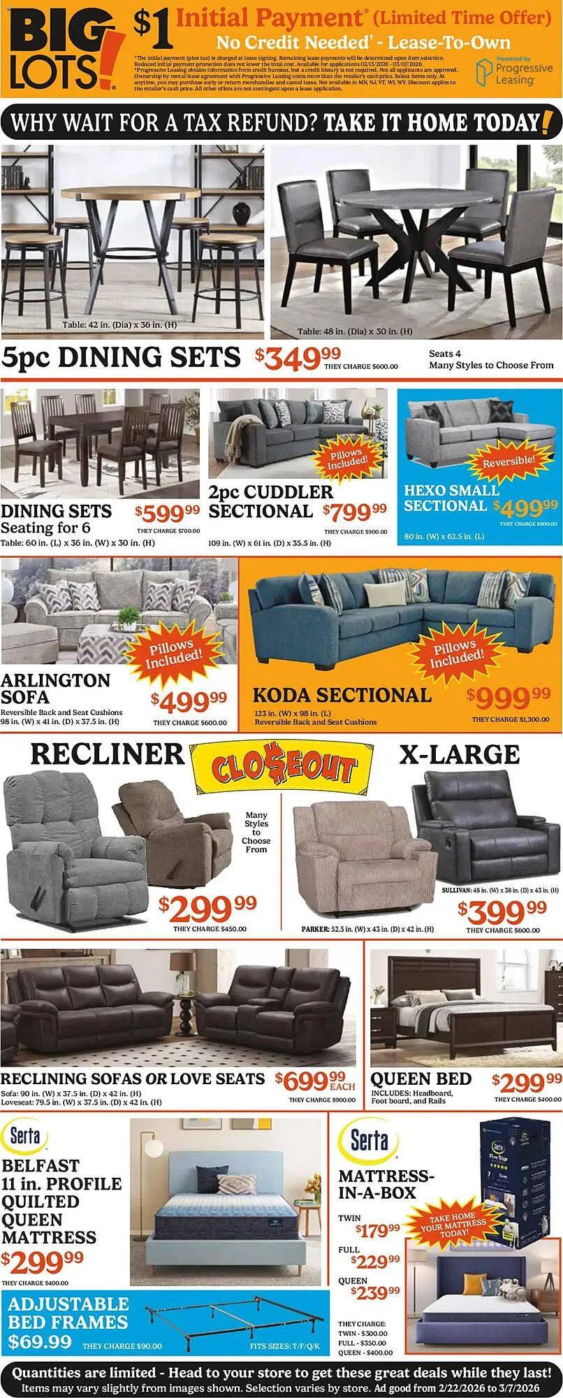 Weekly ad Big Lots weekly ad from February 22 to March 7 2026 - Page 4