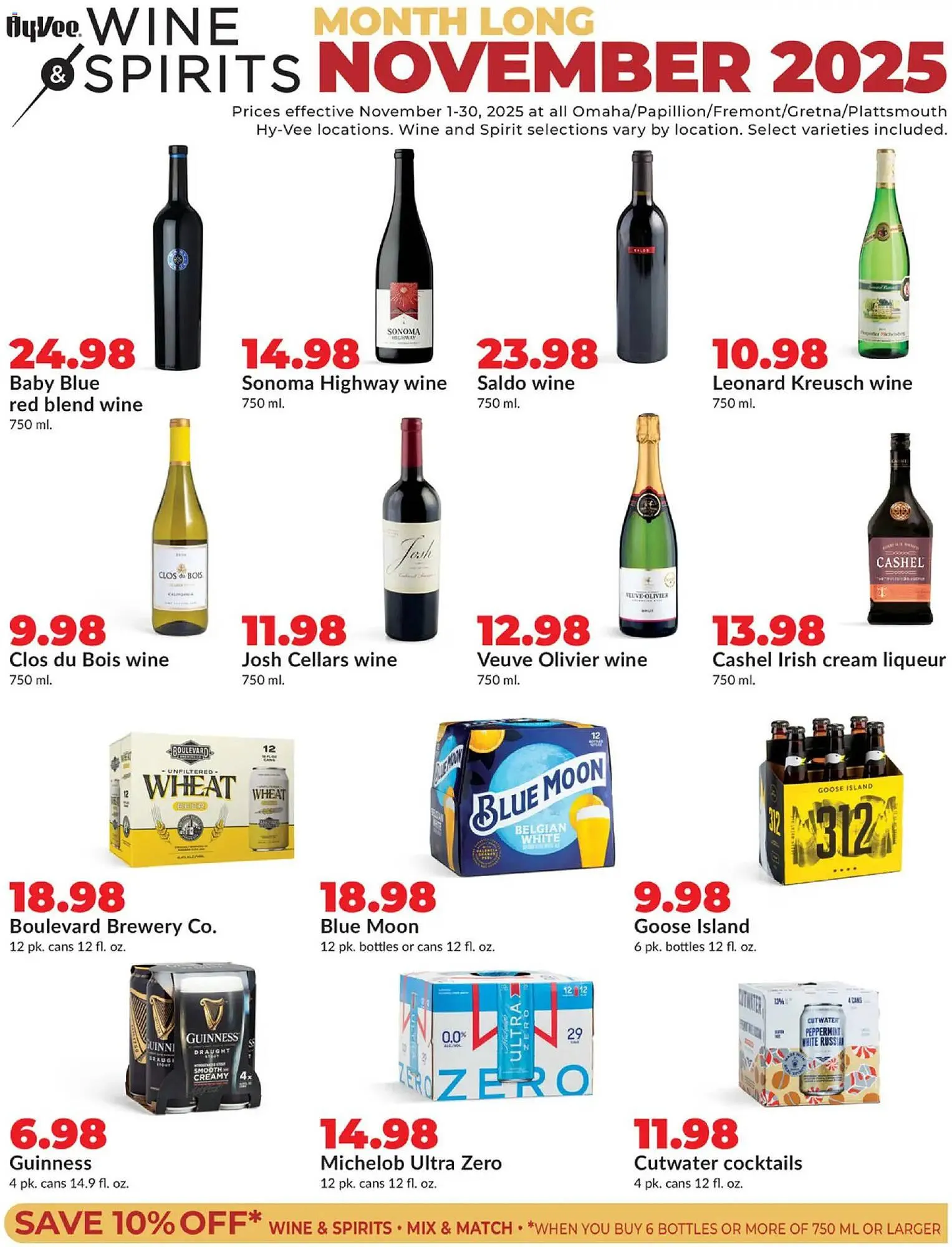 Hy-Vee weekly ad - 1