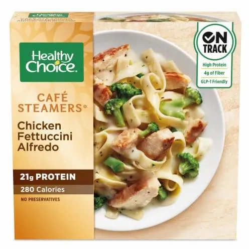 Healthy Choice Café Steamers Chicken Fettuccini Alfredo Frozen Meal