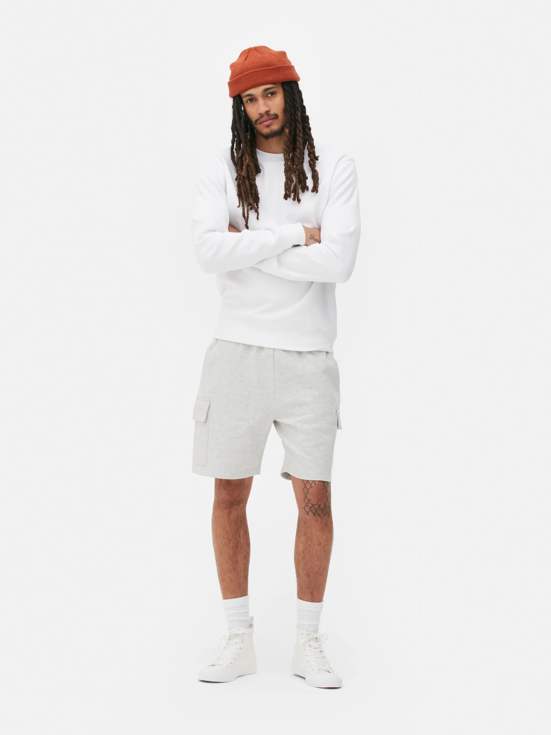 Drawstring Cargo Shorts