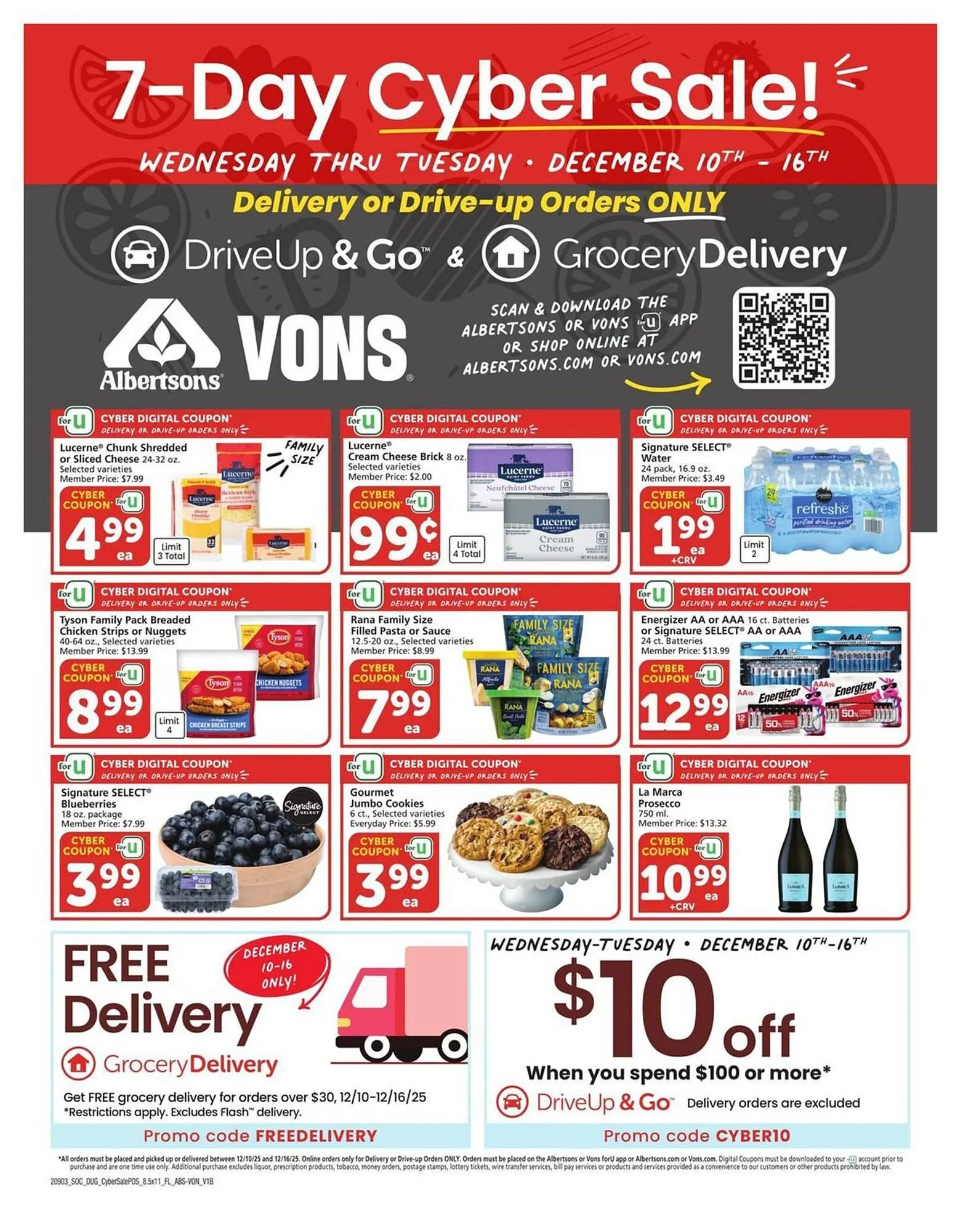 Weekly ad Albertsons weekly ad from December 10 to December 16 2025 - Page 1