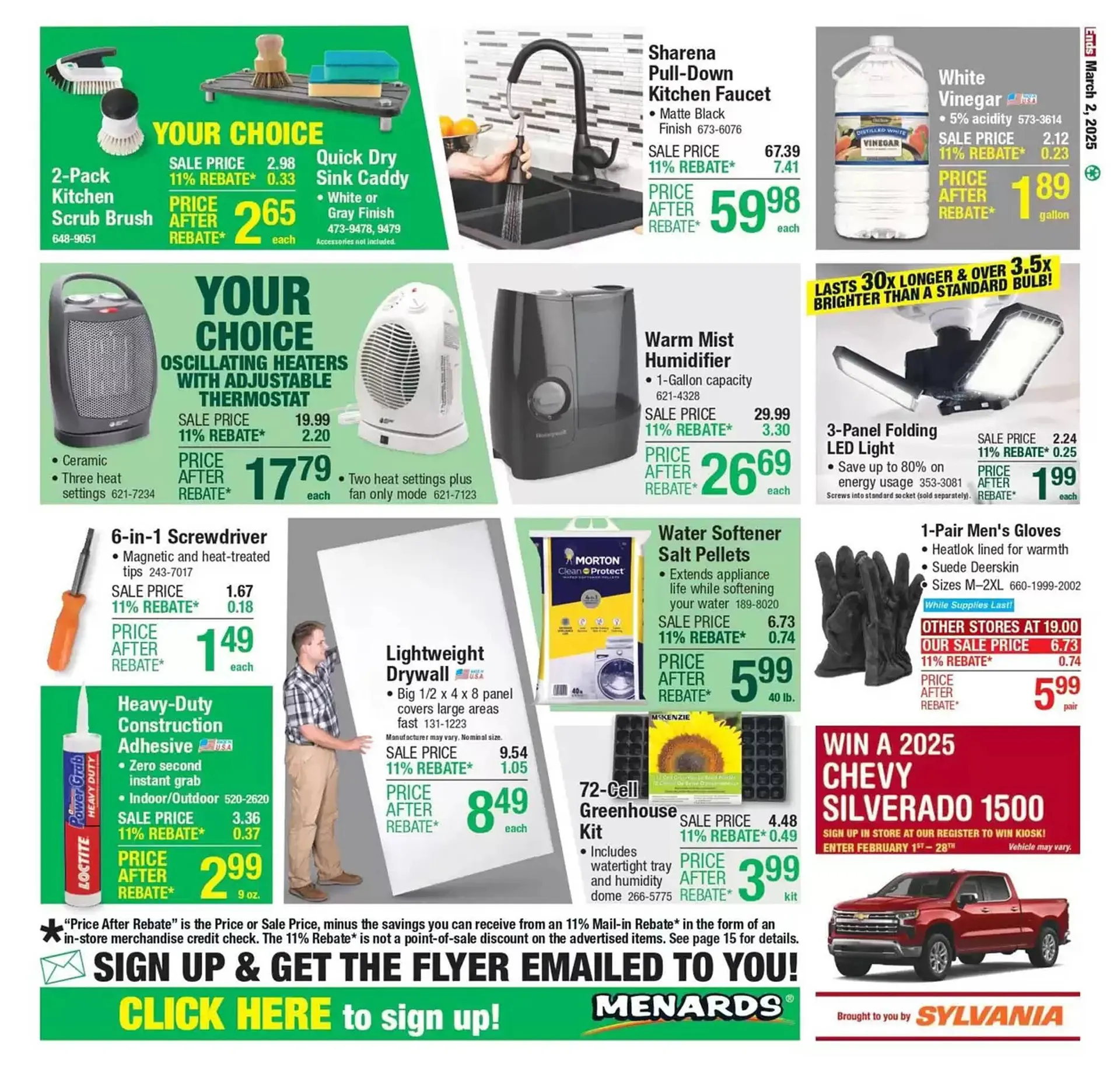 Weekly ad Menards Weekly Ad from February 16 to March 2 2025 - Page 28