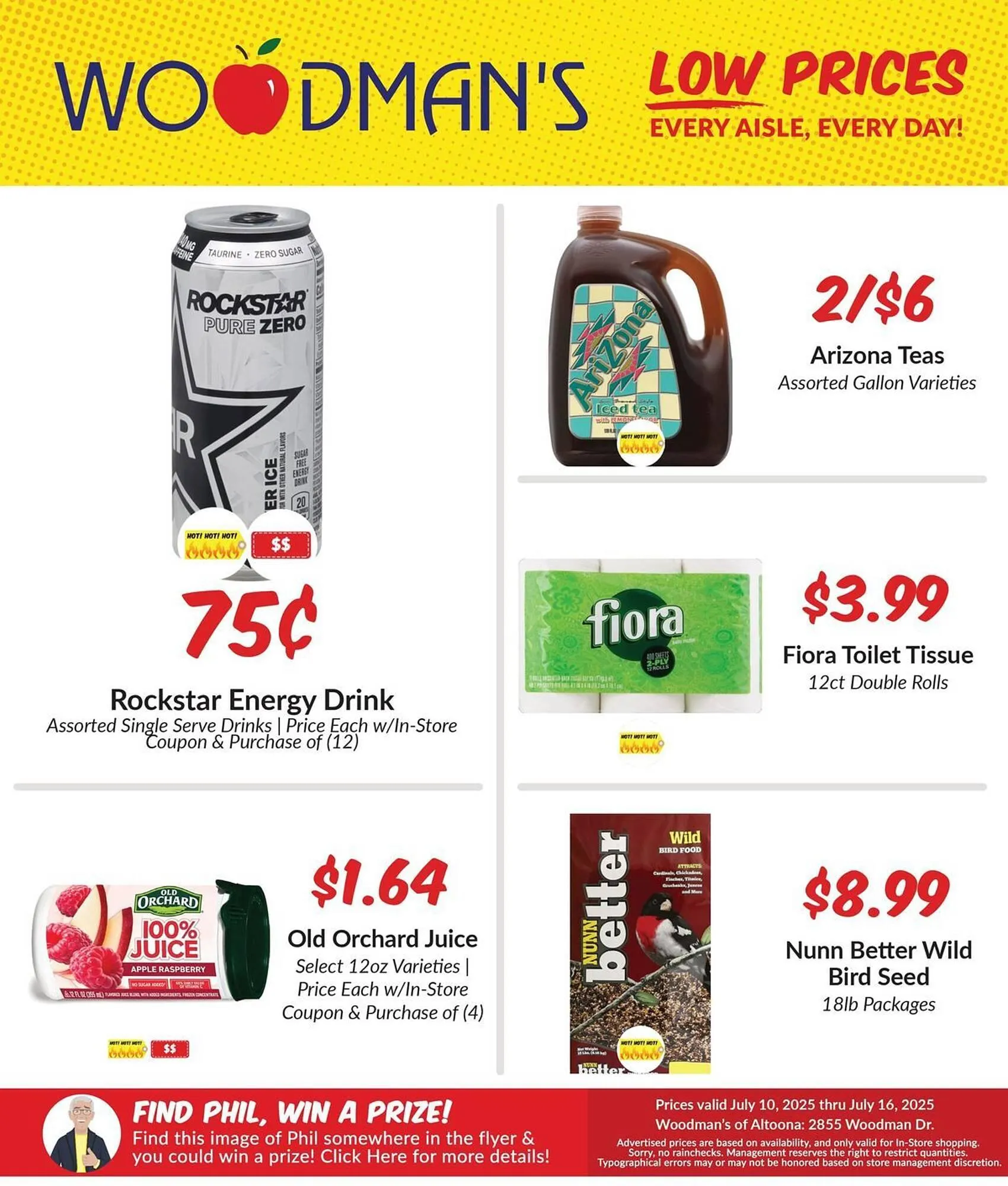 Weekly ad Woodman's Weekly Ad from July 10 to July 16 2025 - Page 1