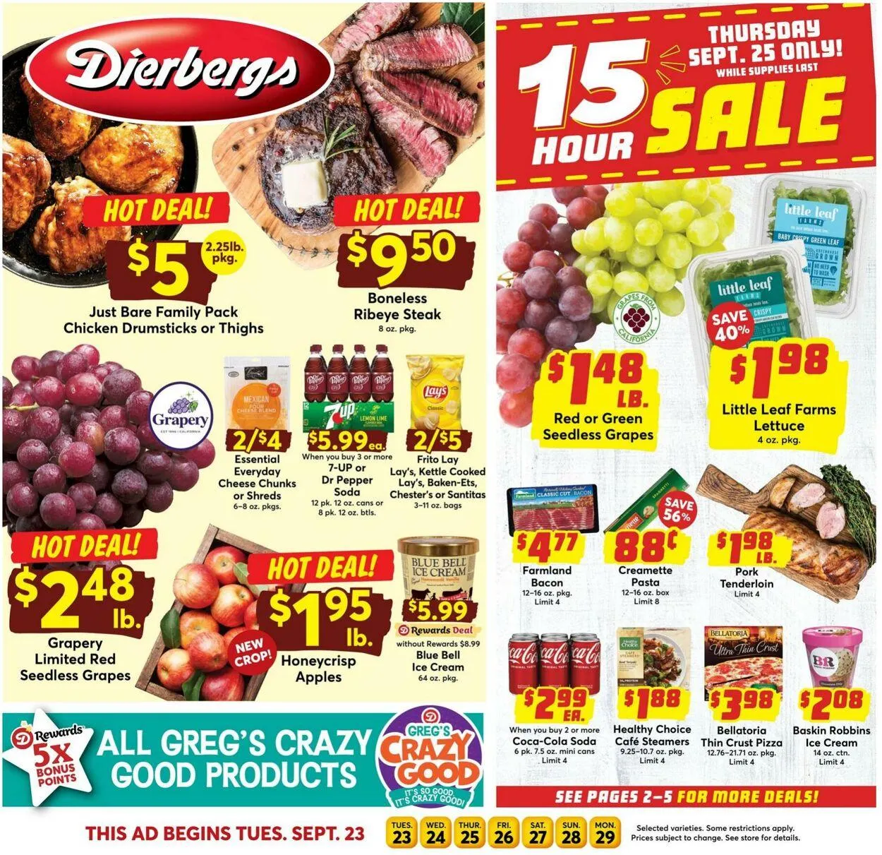 Weekly ad Dierbergs from September 23 to September 29 2025 - Page 1