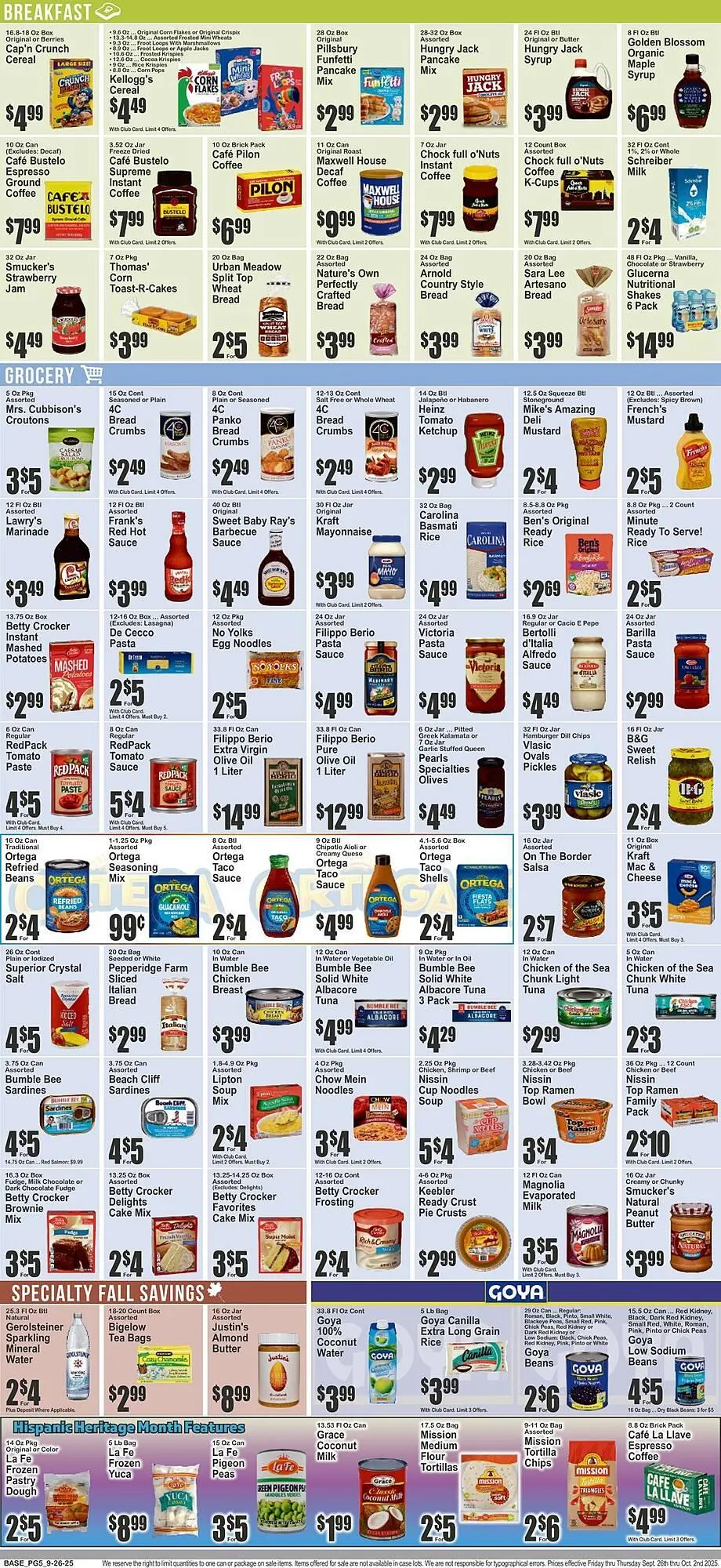 Weekly ad Key Food circular from September 26 to October 2 2025 - Page 6