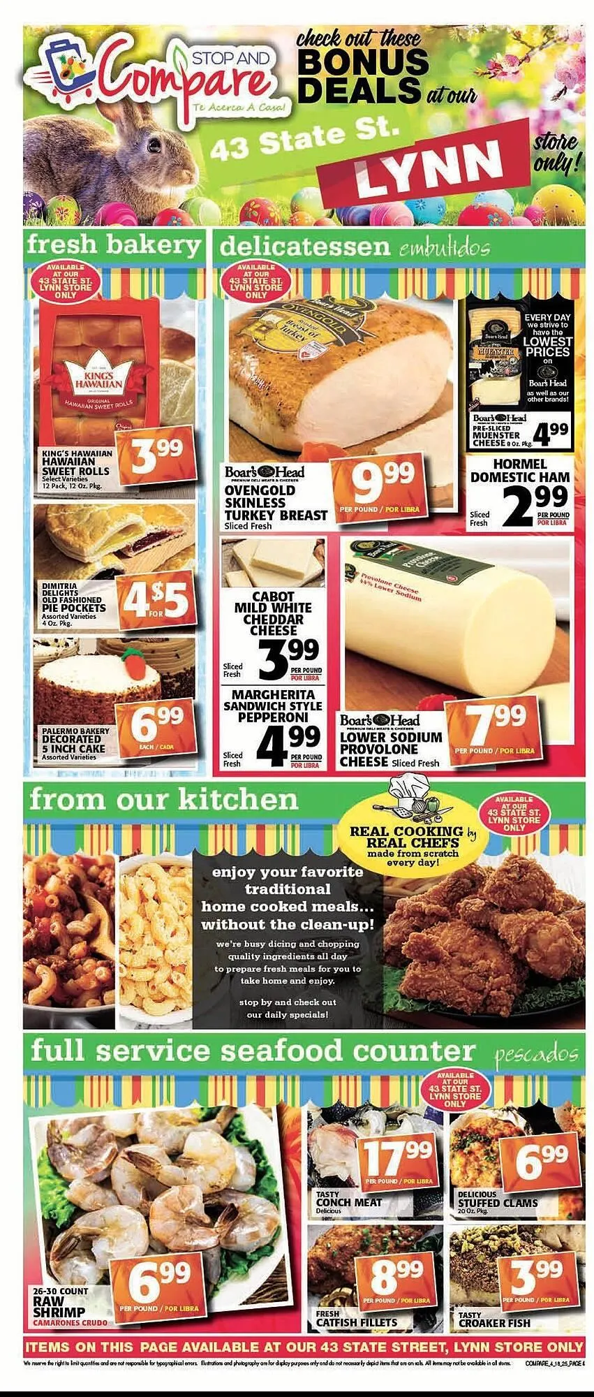 Catálogo de Stop and Compare Markets Weekly Ad 18 de abril al 24 de abril 2025 - Página 4