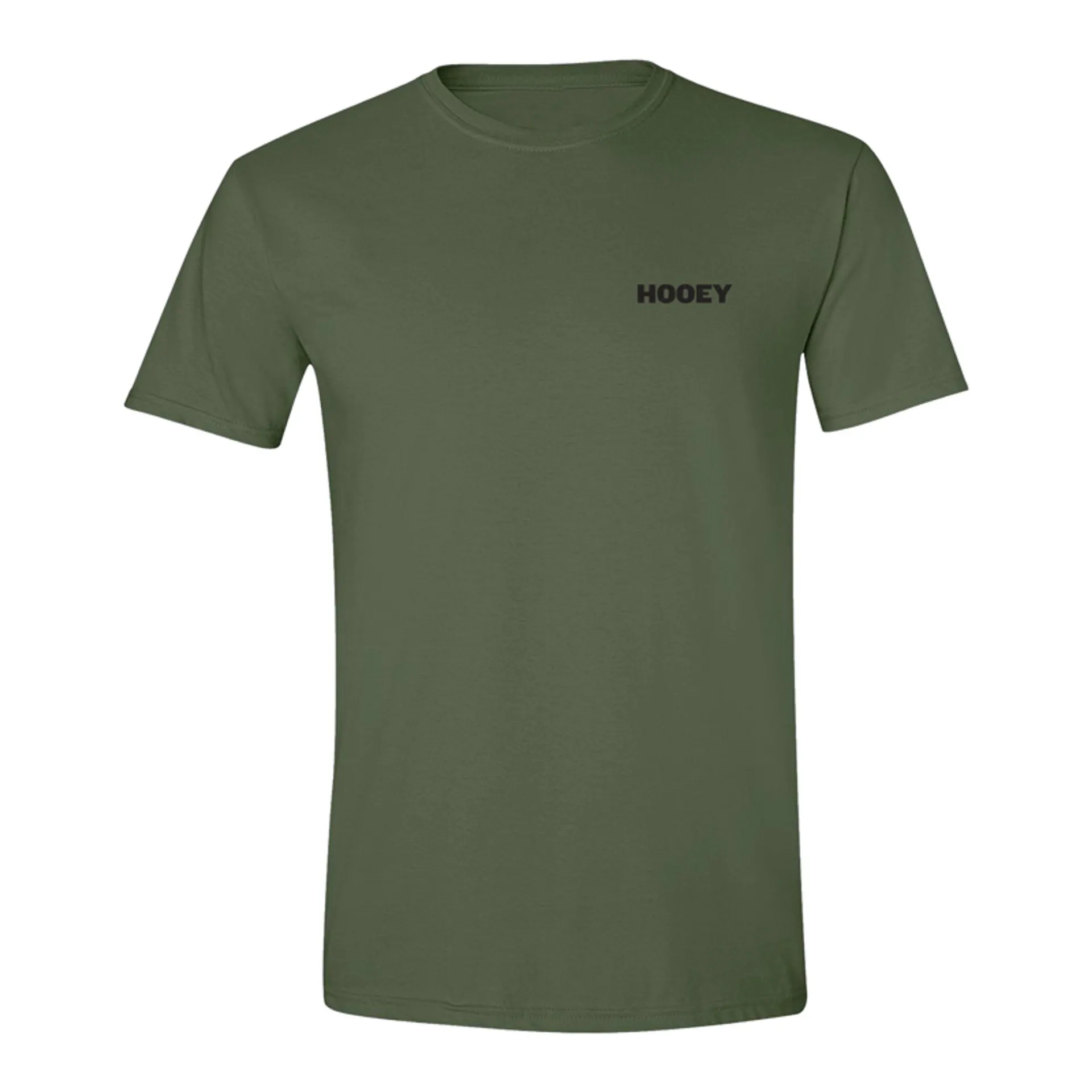 Hooey Mens Green Emblem Short Sleeve Shirt