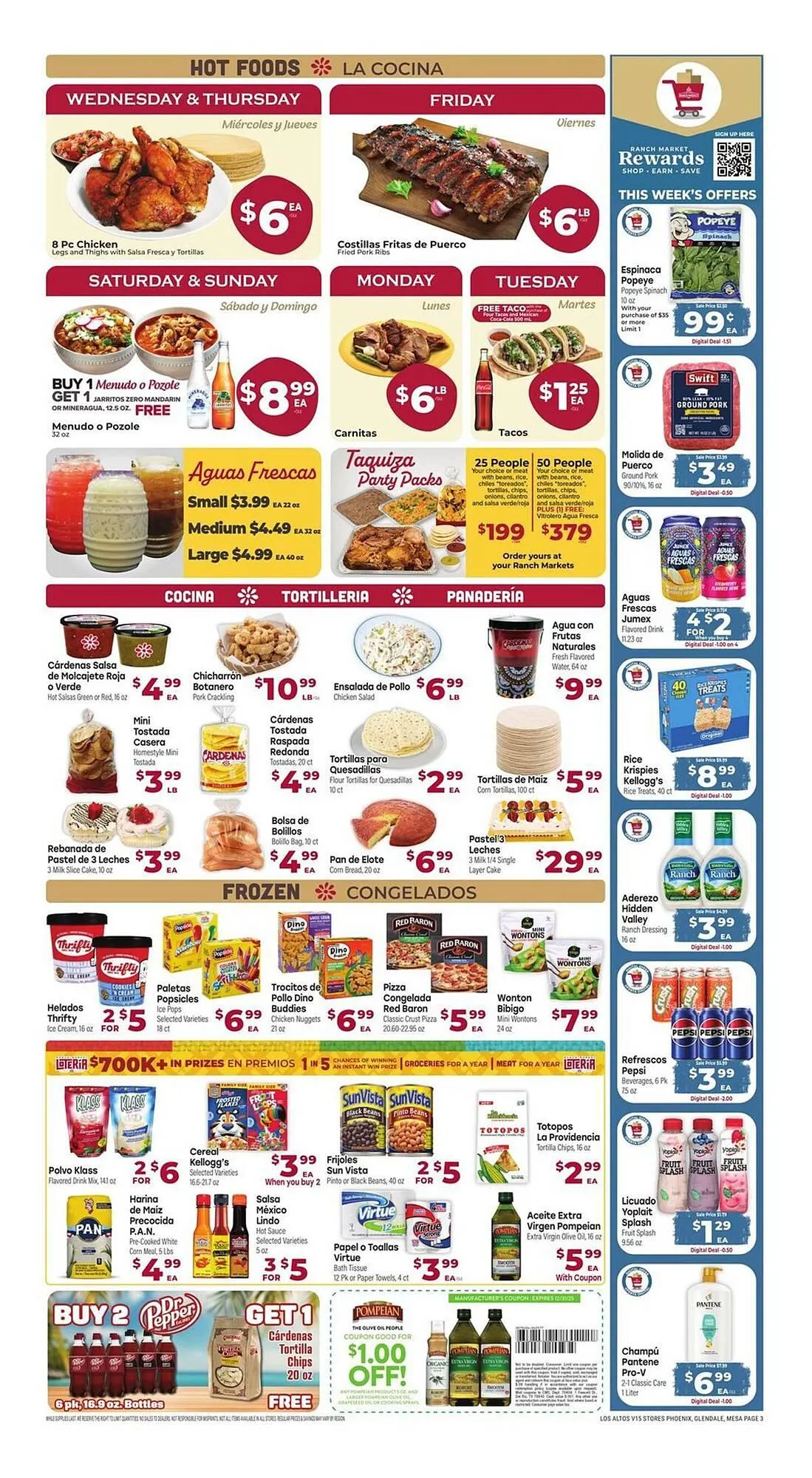 Weekly promotion Los Altos Ranch Market Weekly Ad spanning from August 13 to August 19 2025 - Page 3 for Catalogue 365