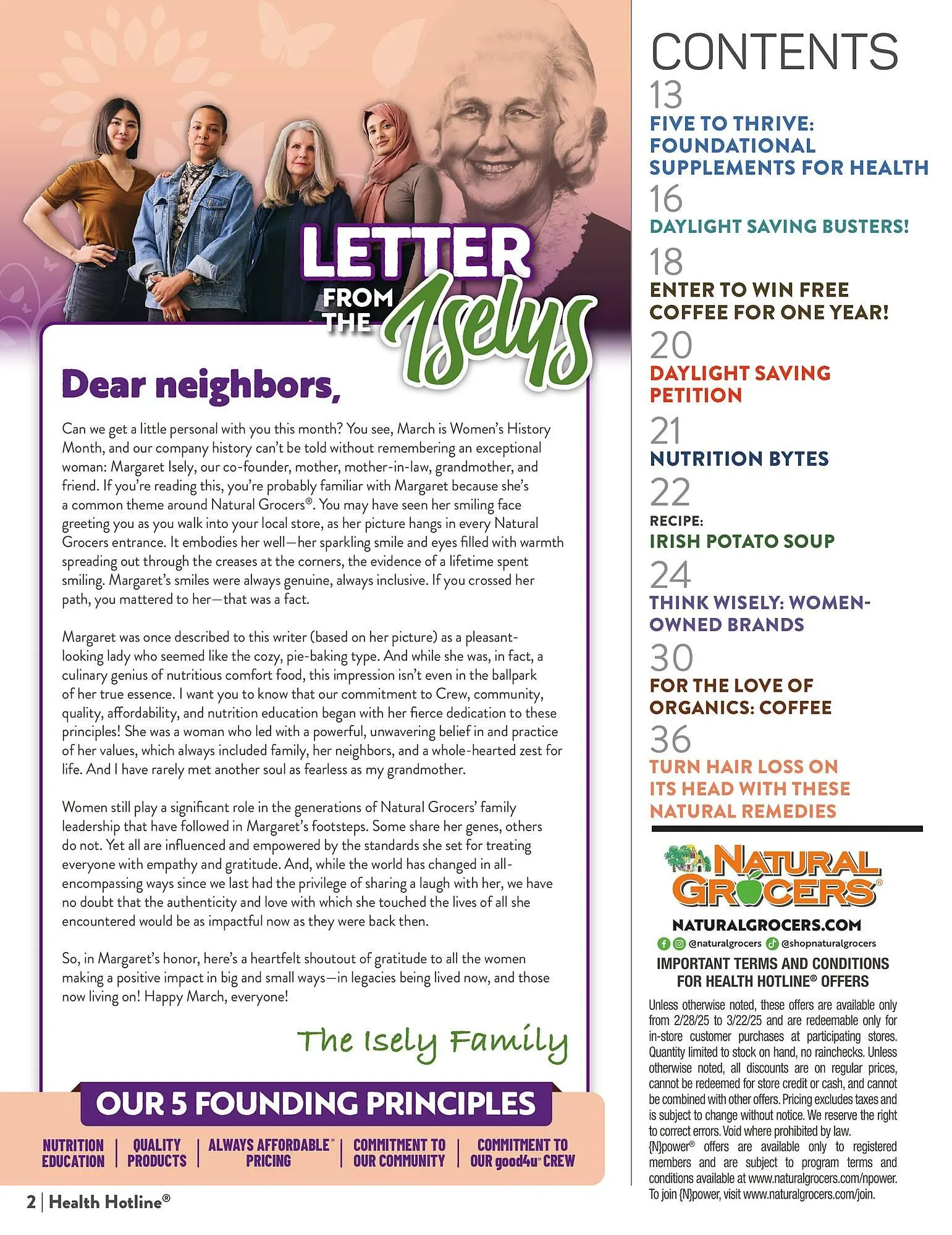 Weekly ad Natural Grocers ad from February 28 to March 22 2025 - Page 2