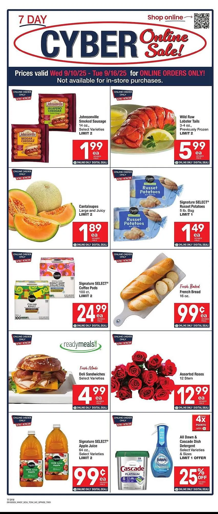 Weekly ad Tom Thumb weekly ad from September 10 to September 16 2025 - Page 2