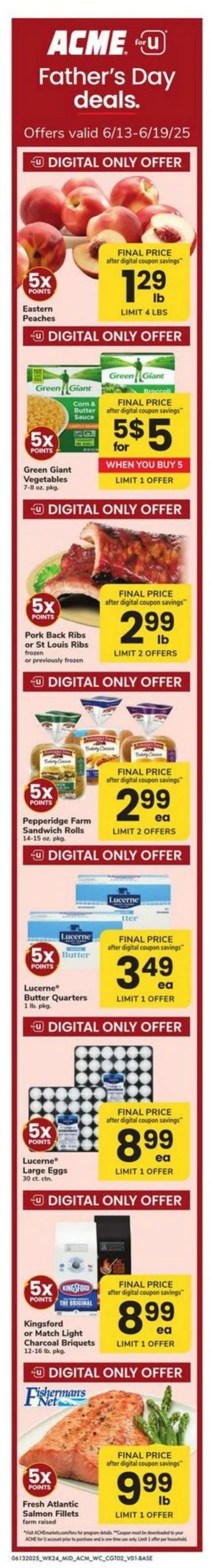 Catálogo de Acme Current weekly ad 13 de junio al 19 de junio 2025 - Página 2