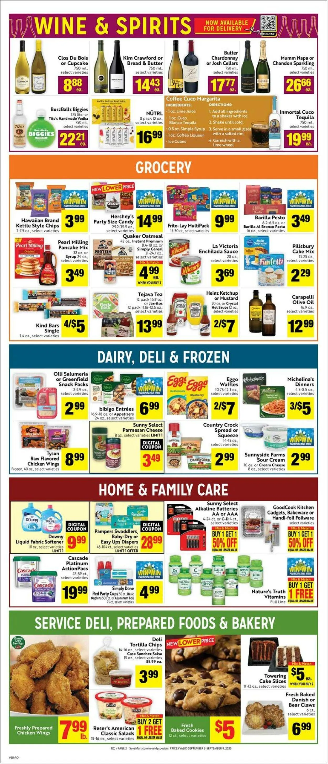 Weekly ad Save Mart Current weekly ad from September 3 to September 9 2025 - Page 2