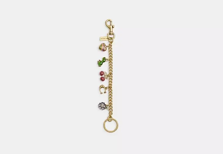 Motif Chain Bag Charm