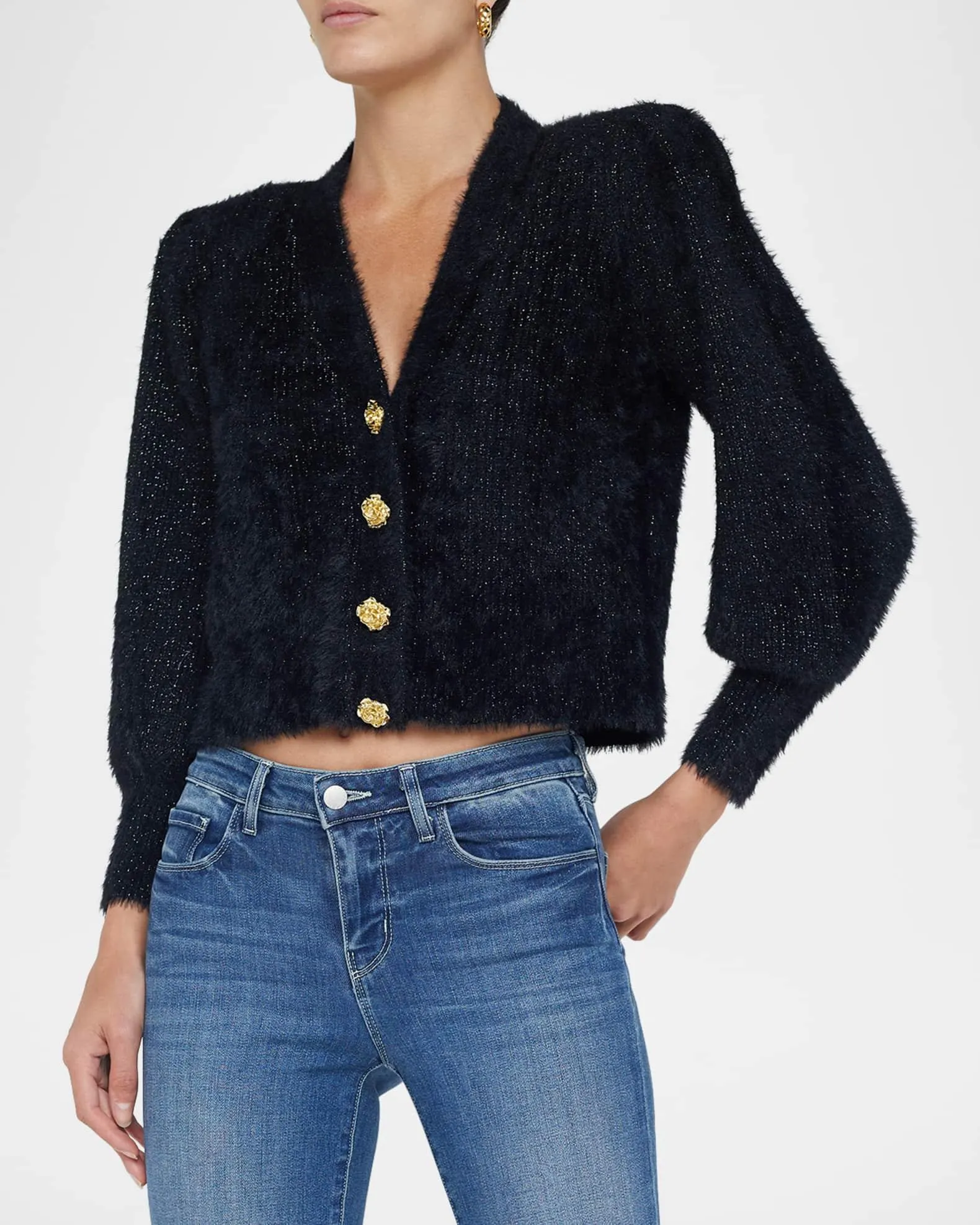 Tallula Metallic Cardigan