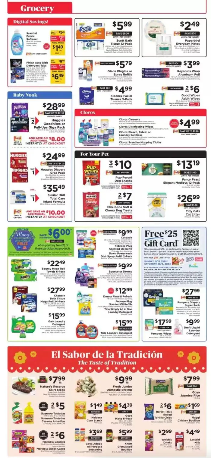 Weekly ad Weekly Ads ShopRite from September 27 to October 3 2024 - Page 8