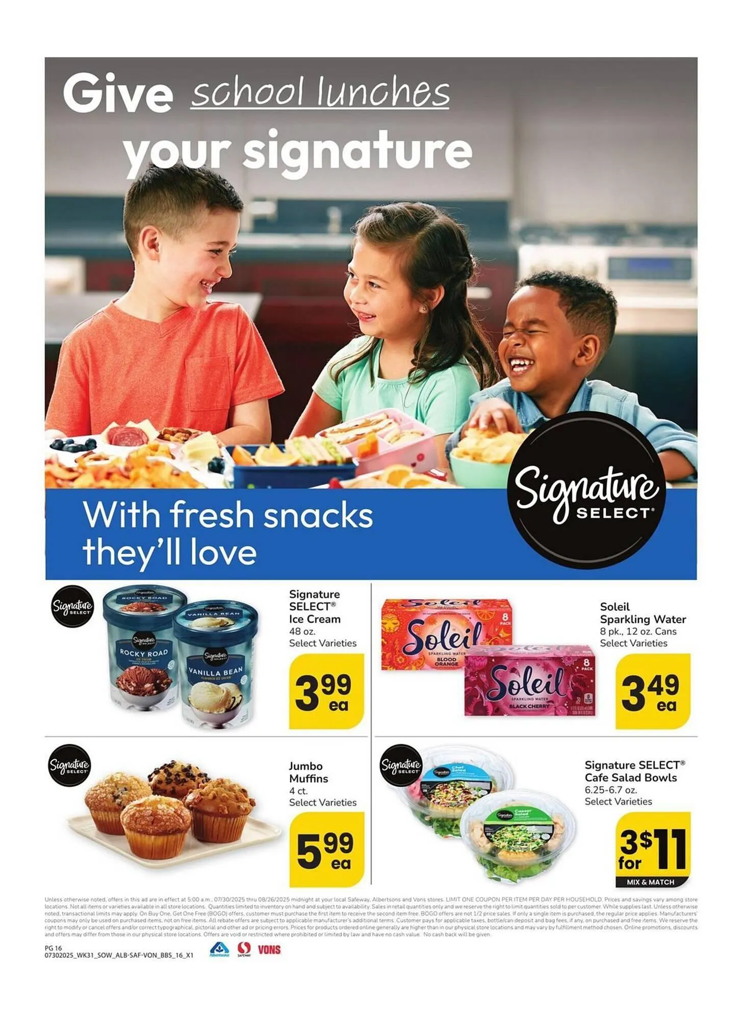 Weekly ad Albertsons Weekly Ad from July 30 to August 26 2025 - Page 16