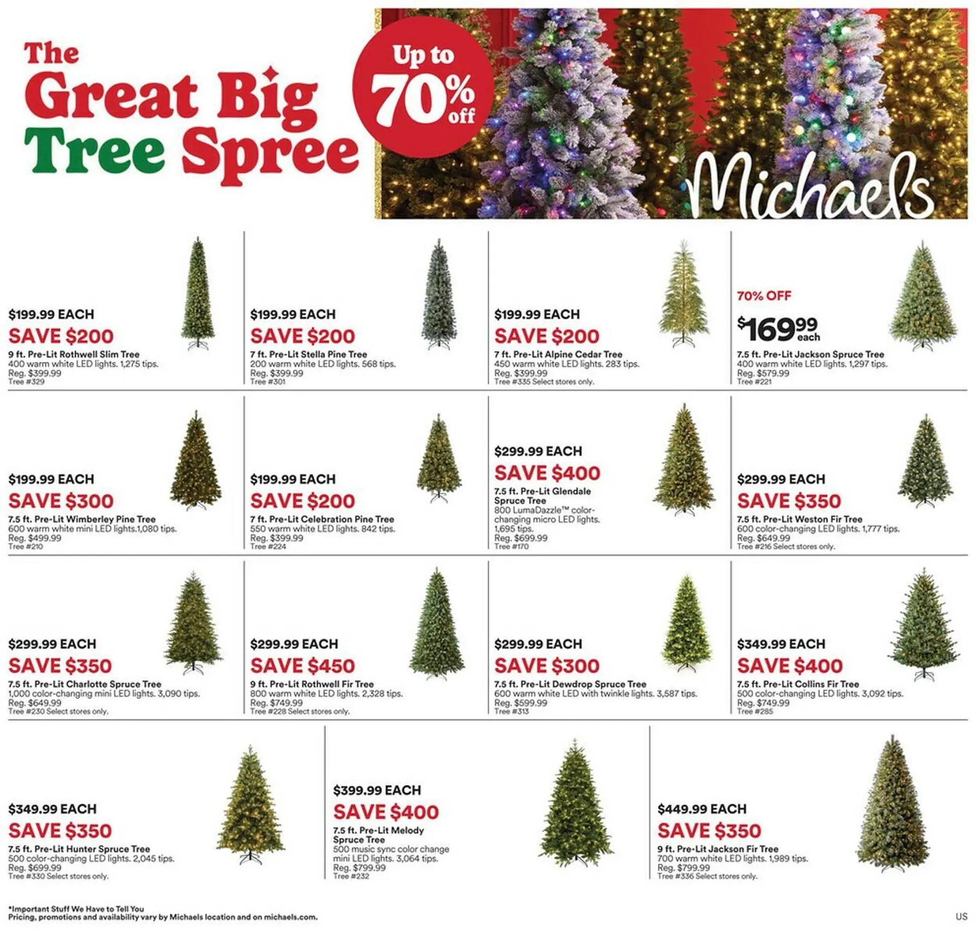 Weekly ad Michaels weekly ad from November 9 to November 15 2025 - Page 1