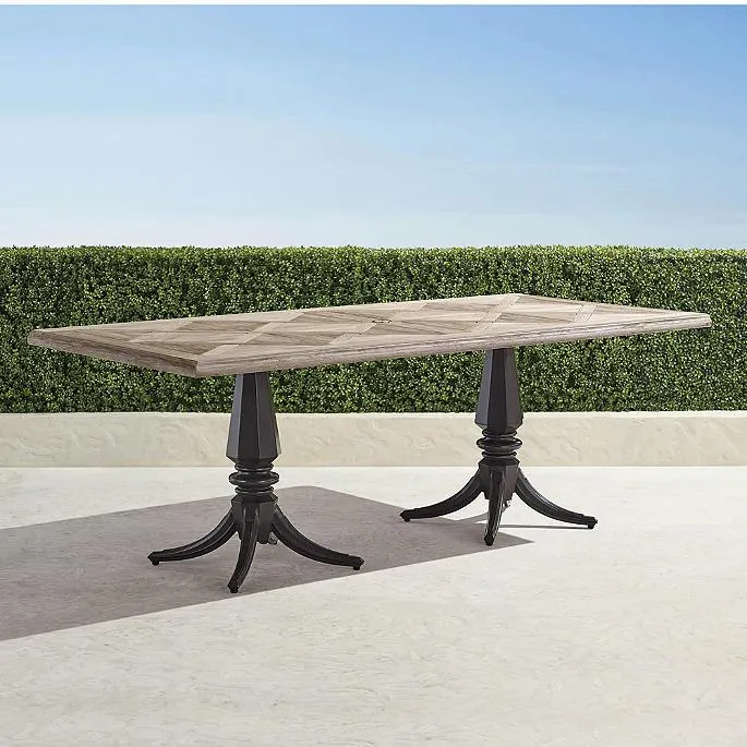 Avery Teak Top Dining Table