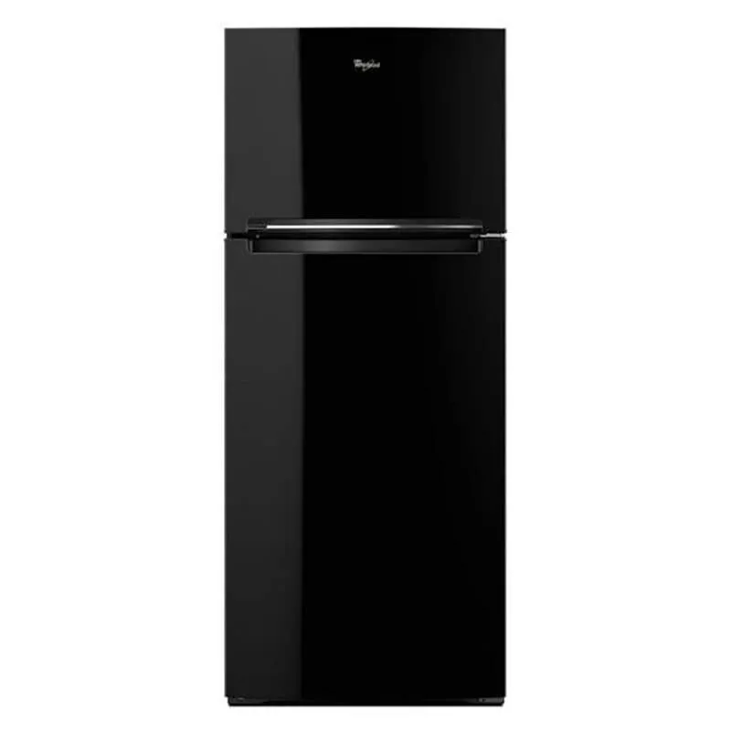 Whirlpool 28 in. 18 cu. ft. Top Freezer Refrigerator - Black