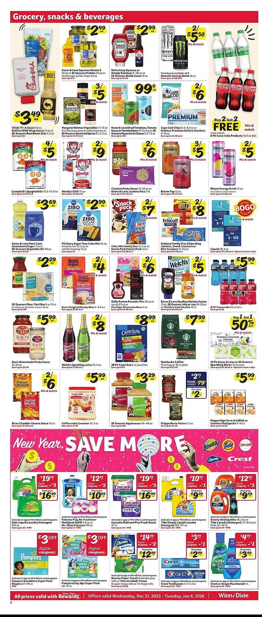 Weekly ad Winn Dixie weekly ad from December 31 to January 6 2026 - Page 4