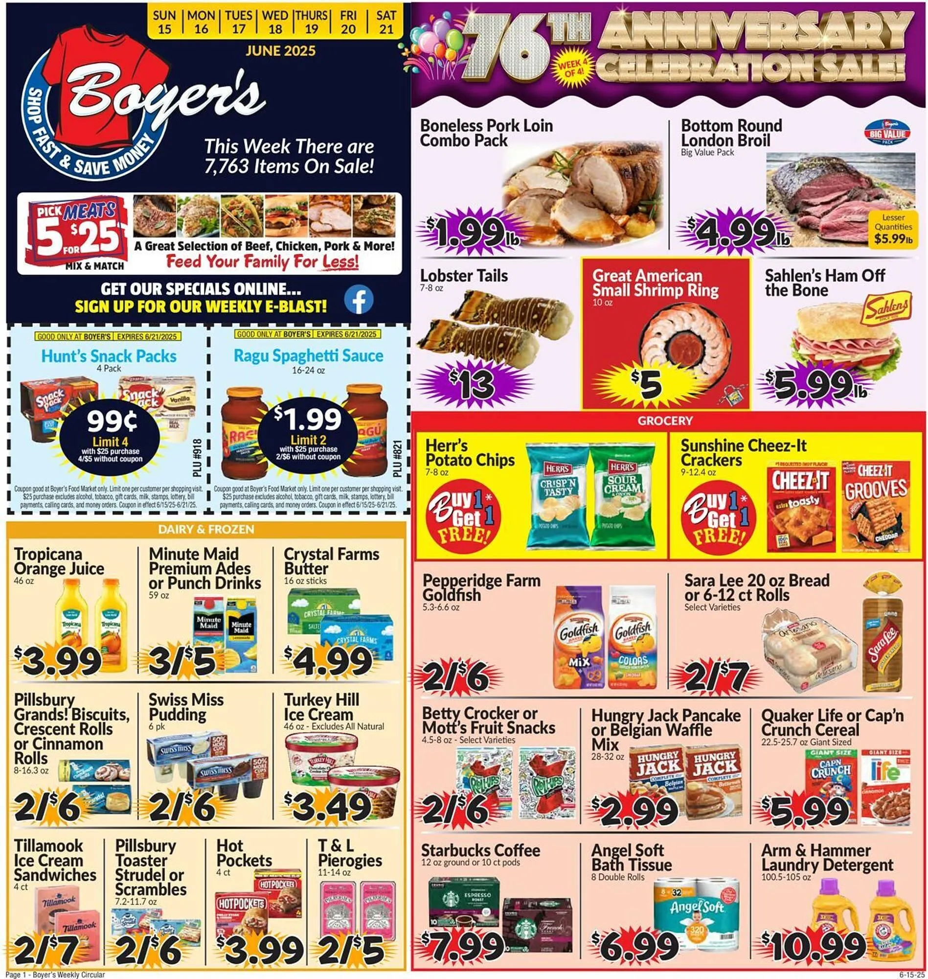 Weekly ad Boyer's Food Markets Weekly Ad from June 15 to June 21 2025 - Page 3