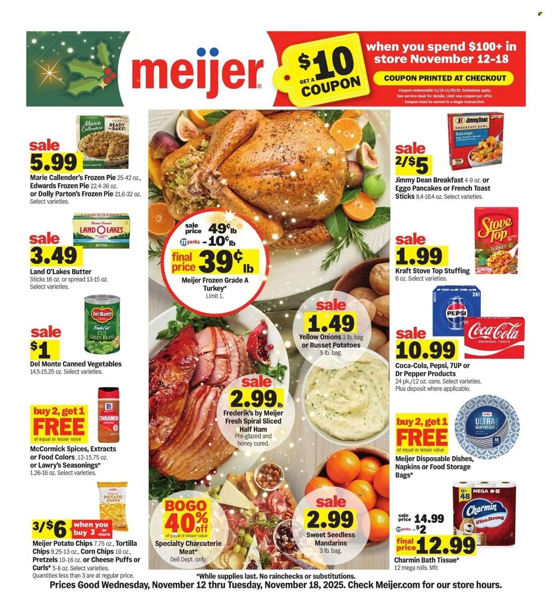 Weekly ad Meijer weekly ad from November 12 to November 18 2025 - Page 1