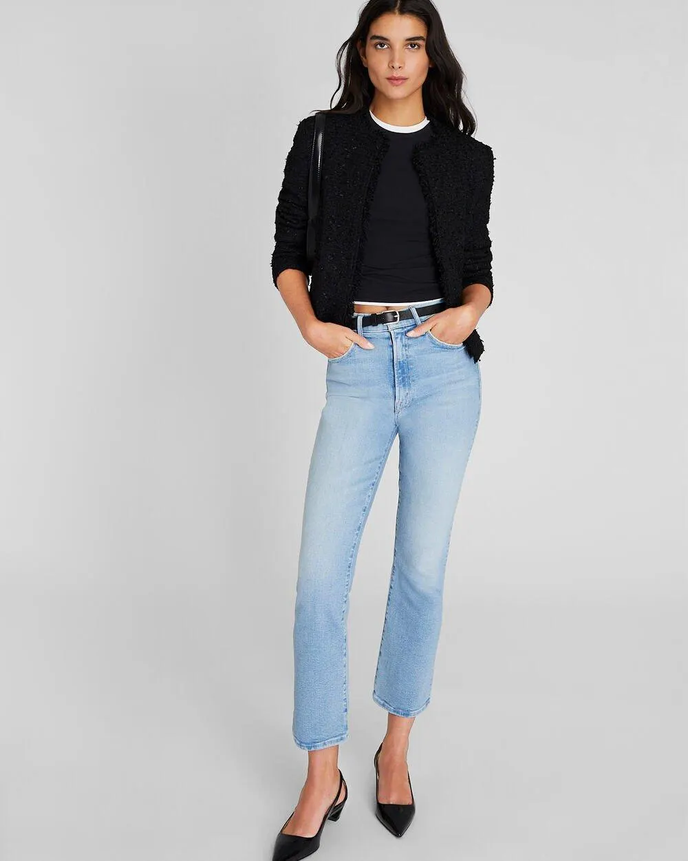 MOTHER The Hustler Ankle Jeans