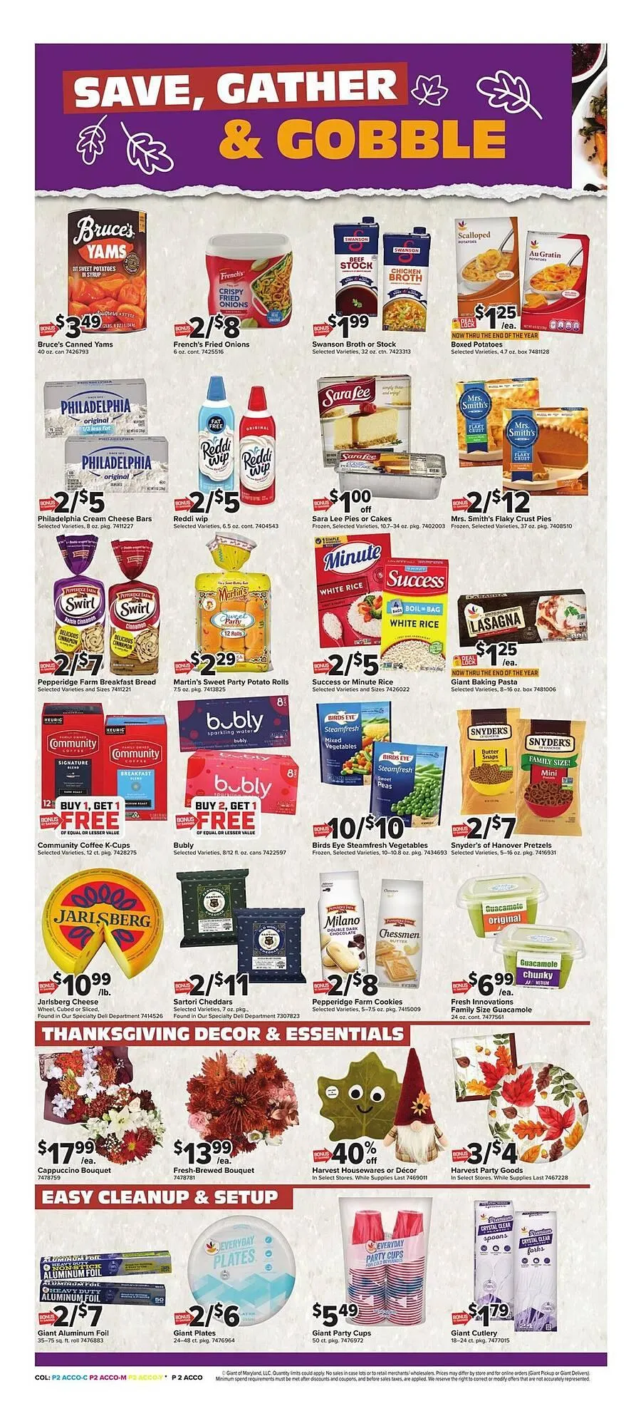 Weekly ad Giant Food weekly ad from November 14 to November 20 2025 - Page 6