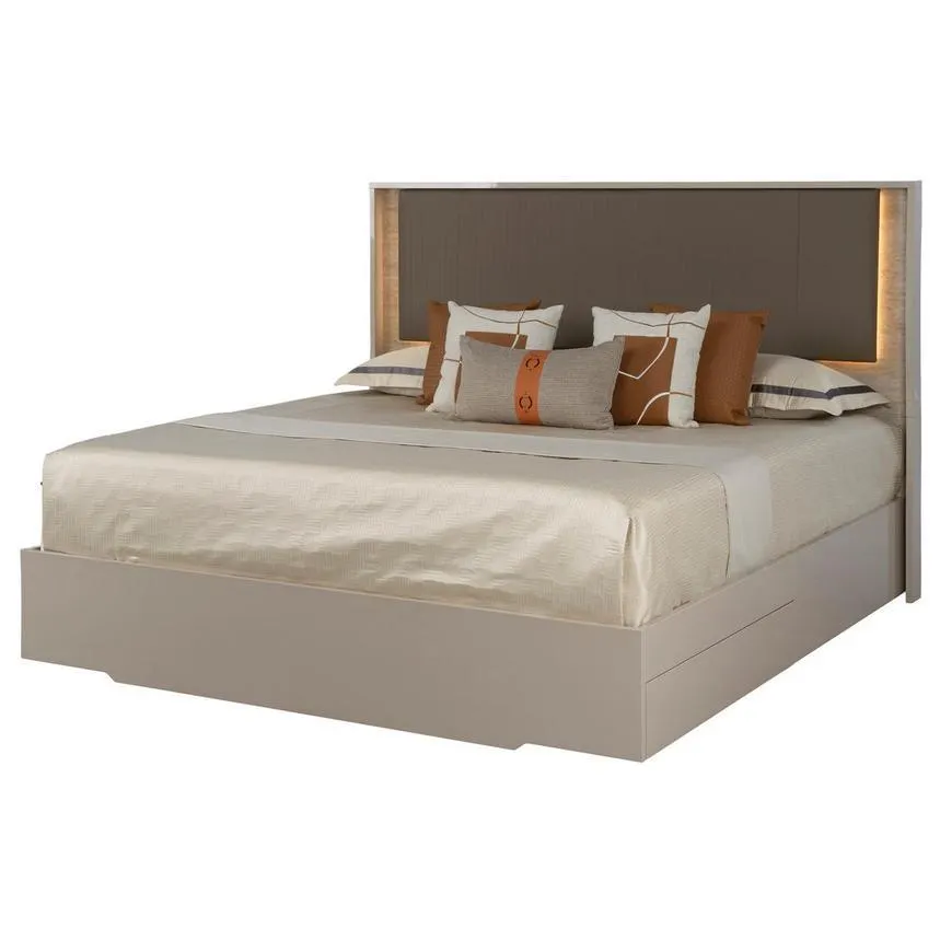 Lulia King Storage Bed