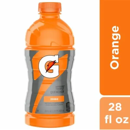 Gatorade® Orange Sports Drink Bottle