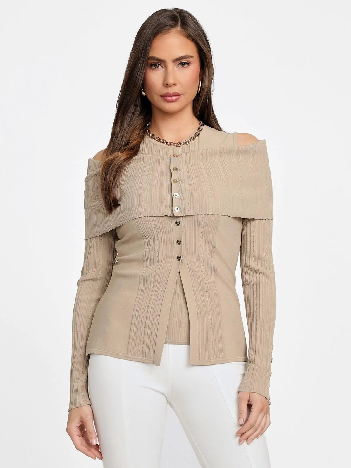 Giada Top & Cardigan Set