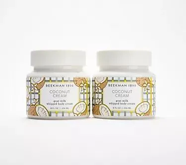 Beekman 1802 Whipped Goat Milk Body Cream Duo