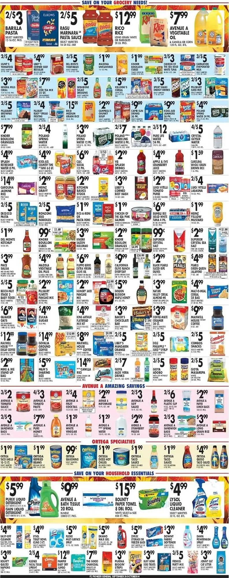 Weekly ad Pioneer Supermarkets weekly ad from September 28 to October 4 2025 - Page 2