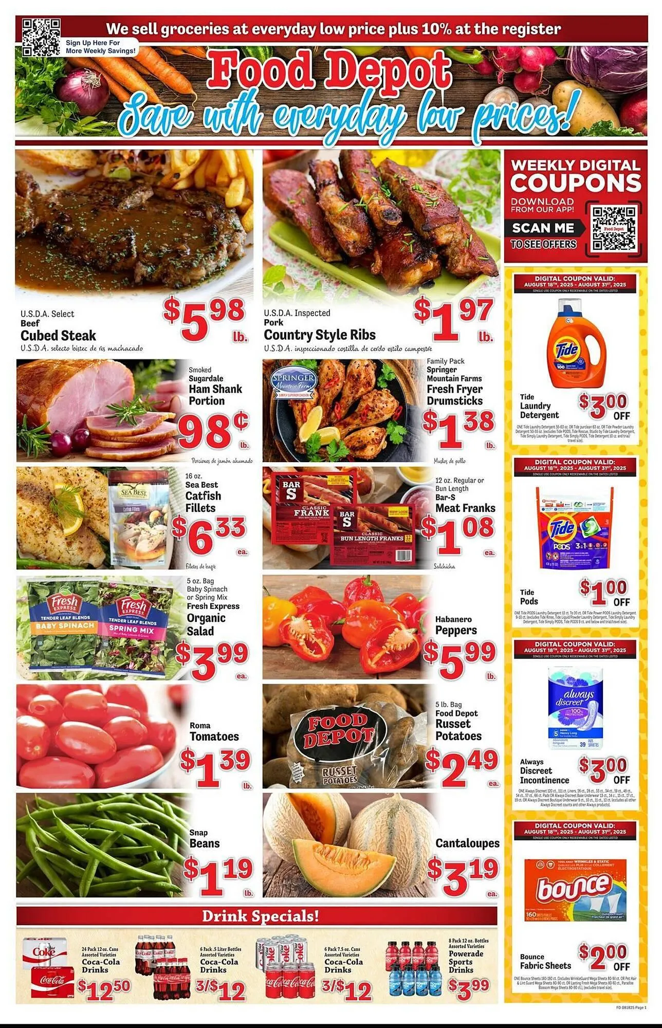 Food Depot Weekly Ad - 1