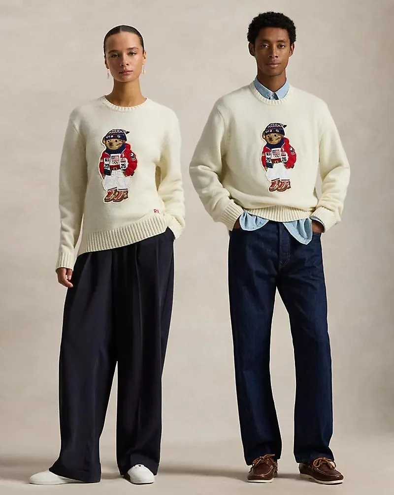 Team USA Polo Bear Sweater