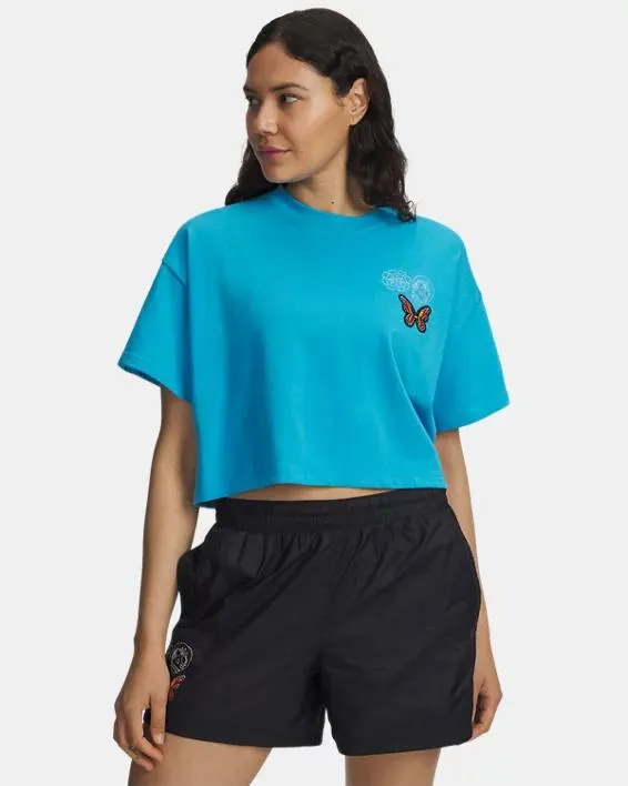 UA Icon Boxy Crop Day Of The Dead Heavyweight